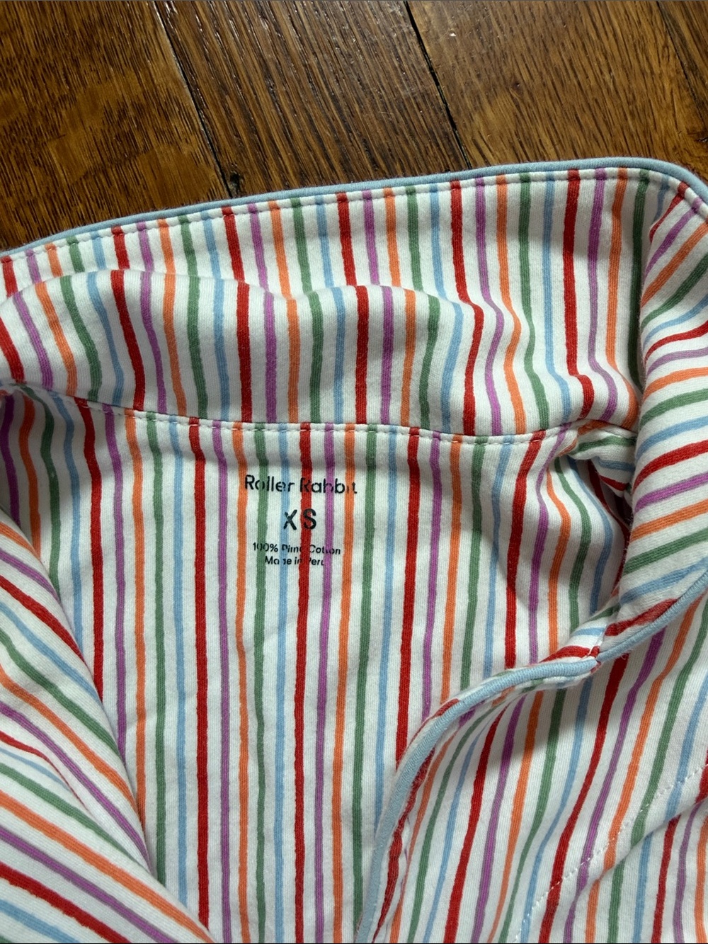 Roller Rabbit  Stripe Pajama Set - Multi-Color - Picture 3 of 4